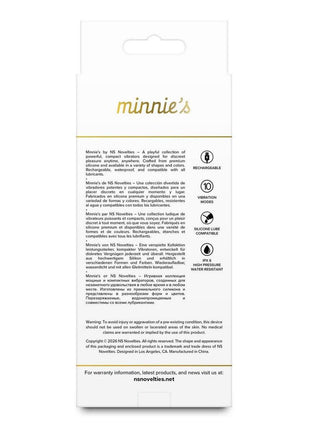Minnie's Dot Rechargeable Silicone Flexible Bullet