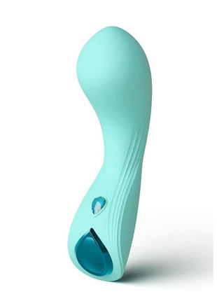 Minnie's Wink Rechargeable Silicone G-Spot Vibrator - Aqua