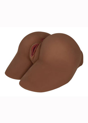 Mistress Sasha Vibrating Bioskin Backdoor Stroker - Ass - Chocolate