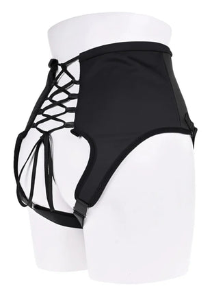 High Waisted Corset Strap-On