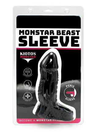 Monstar Silicone Sleeve 01 - Black