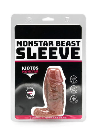 Monstar Silicone Sleeve 15 - Tan