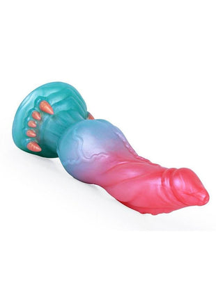 Monstar Cox Frostfang Cock Silicone Dildo - Blue/Pink