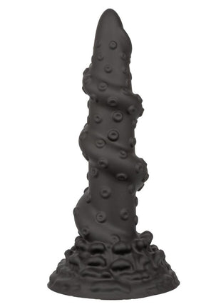 Monster Dong The Kraken Silicone Dildo - Black - 8in