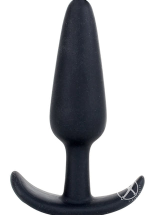 Mood Naughty 1 Silicone Anal Plug - Black - Large