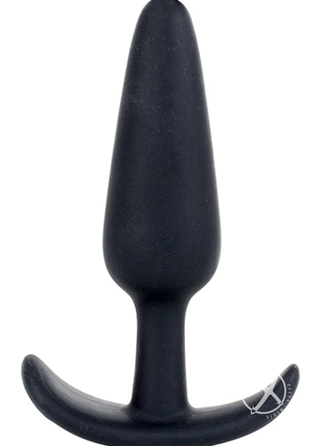Mood Naughty 1 Silicone Anal Plug - Black - Large