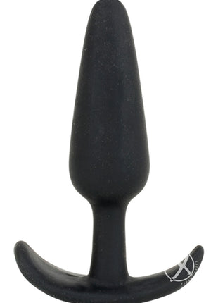 Mood Naughty 1 Silicone Anal Plug - Black - Medium