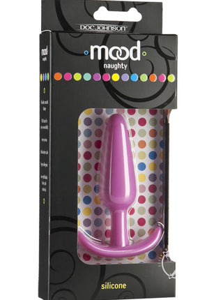 Mood Naughty 1 Silicone Anal Plug - Pink - Medium