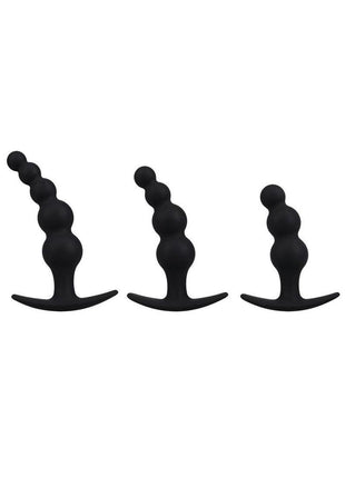 Mood Naughty Beaded Trainer Silicone Anal Plug
