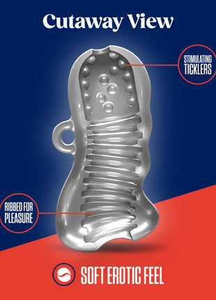 Rize Squeezy Dual End Masturbator