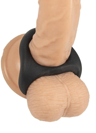 My Cockring Double Ring Silicone Cock and Scrotum Ring