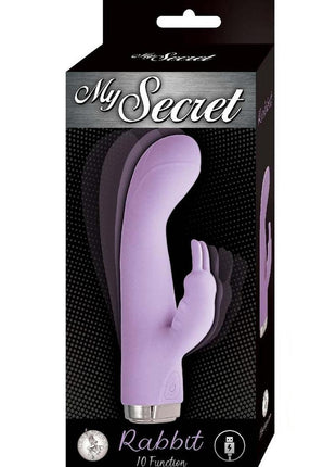 My Secret Rabbit Rechargeable Silicone Rabbit Vibrator - Purple