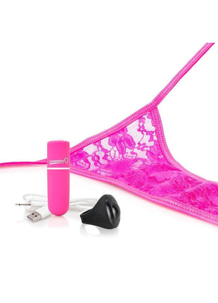 My Secret USB Rechargeable Panty Vibe Set with Silicone Remote Control Ring Waterproof