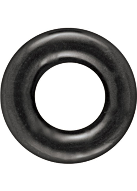 My Ten Erection Rings Tight Firm Cock Rings - Black