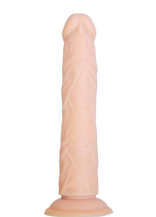 Naked Addiction Rotating and Thrusting Vibrating Rechargeable Silicone Dong with Remote Control