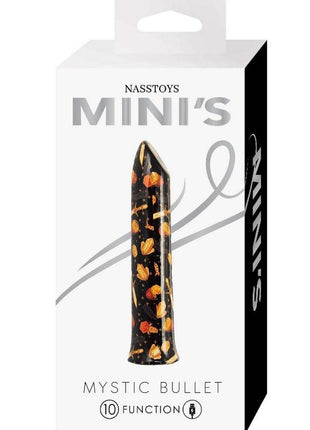 Nasstoys Mini's Mystic Rechargeable Bullet - Black/Gold