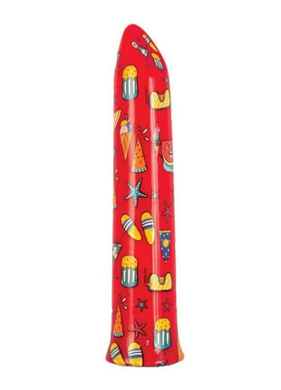 Nasstoys Mini's Vacation Rechargeable Bullet - Multicolor/Red