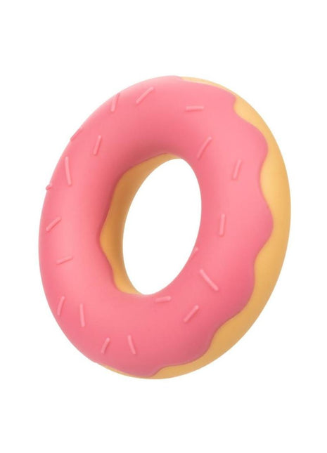 Naughty Bits Dickin' Donuts Silicone Donut Cock Ring - Pink