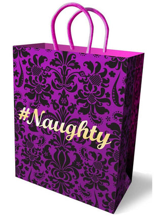 #Naughty - Purple - Gift Bag