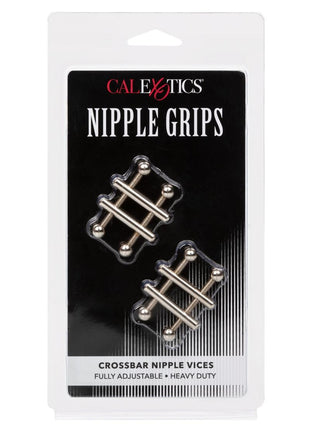 Nipple Grips Crossbar Nipple Vices - Silver
