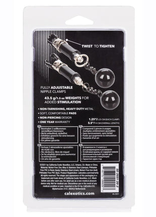 Nipple Grips Weighted Twist Nipple Clamps