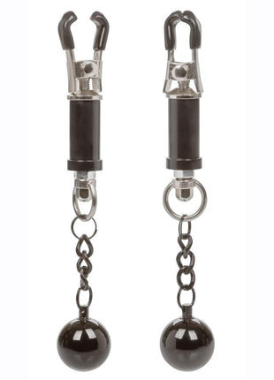 Nipple Grips Weighted Twist Nipple Clamps - Black