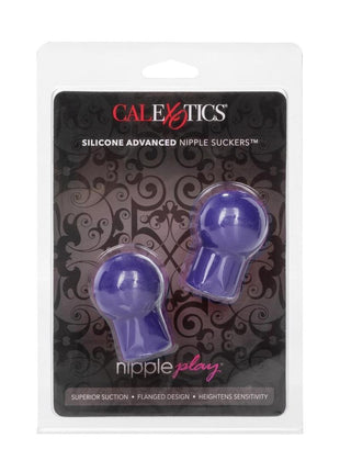 Nipple Play Advanced Silicone Nipple Suckers - Purple