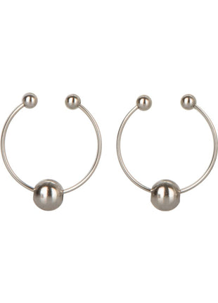 Nipple Play Non-Piercing Nipple Jewelry - Silver