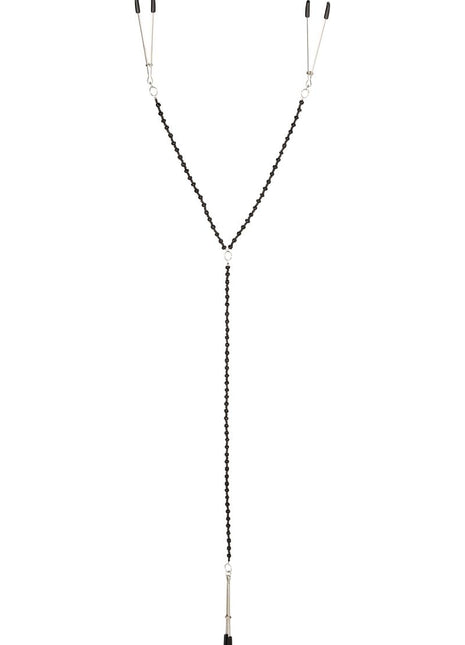Nipple Play Tweezer Intimate Nipple and Clitoral Clamps - Silver