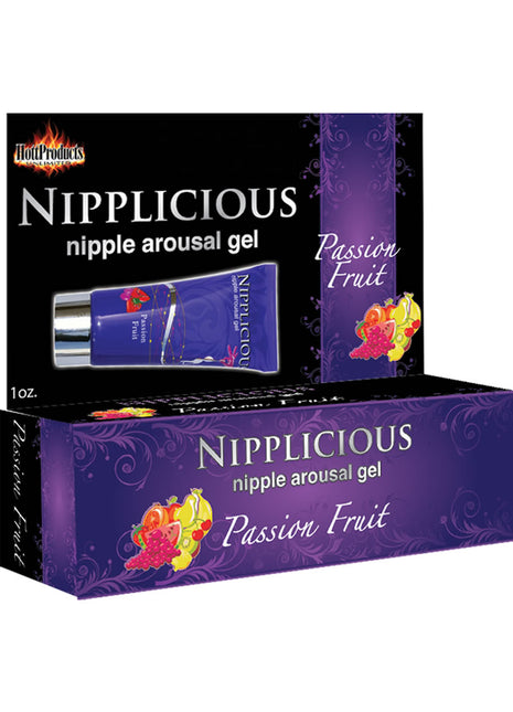 Nipplicious Nipple Arousal Gel Passion Fruit - 1oz