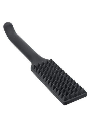 Nocturnal Collection Silicone Spiked Paddle - Black