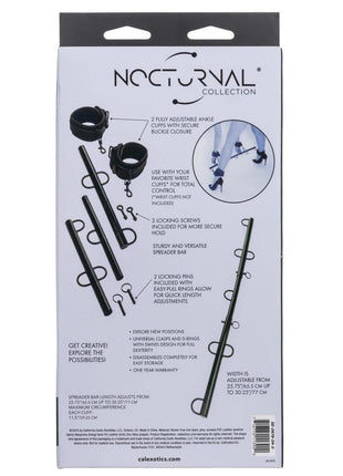 Nocturnal Collection Spreader Bar with Cuffs