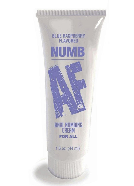 Numb AF Anal Numbing Flavored Cream - Blue Raspberry