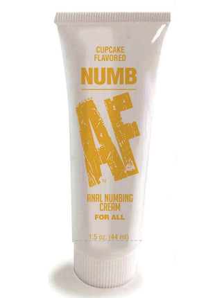 Numb AF Anal Numbing Flavored Cream - Cupcake