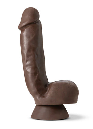 Dr. Skin Plus  Thick Posable Dildo with Squeezable Balls