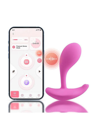 Oly 2 Pressure Sensing App Enabled Wearable Rechargeable Silicone Clit and G-Spot Vibrator