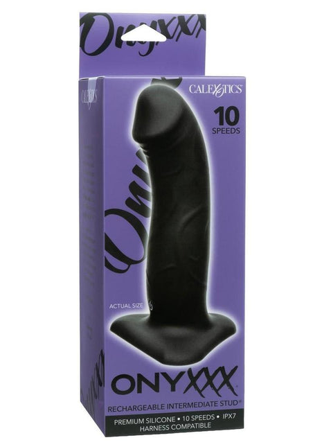 Onyxxx Rechargeable Silicone Intermediate Stud - Black