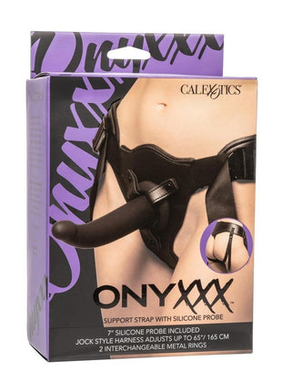 Onyxxx Support Strap with Silicone Probe - Black
