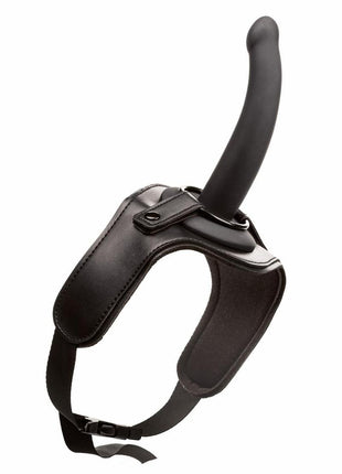 Onyxxx Thigh Strap with Silicone Probe - Black