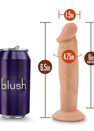 Dr. Skin Silver Collection Dr. Small Dildo 6in