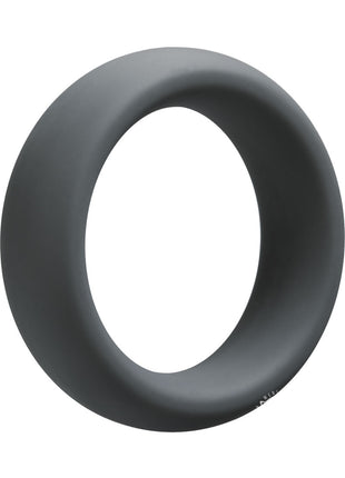 Optimale Silicone Cock Ring - Grey/Slate - 45mm