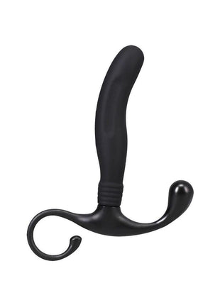 Optimale Smooth Silicone Prostate Massager - Black