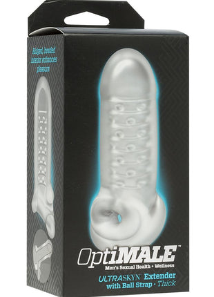 Optimale Thick Extender with Ball Strap - Clear/Frost