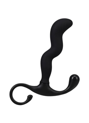 Optimale Zig Zag Silicone Prostate Massager - Black