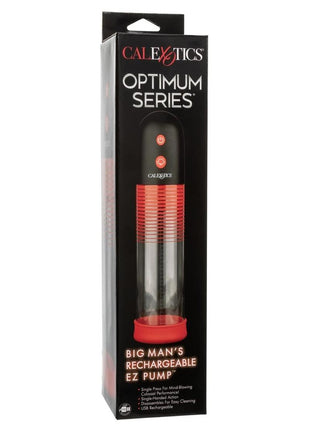 Optimum Series Big Man's Rechargeable EZ Pump - Black/Red