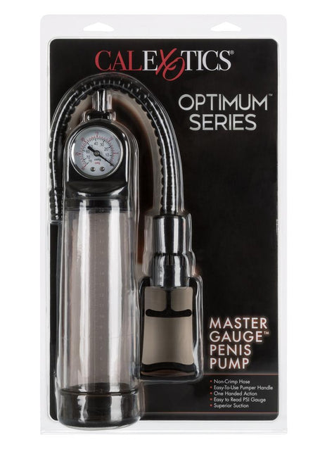 Optimum Series Master Gauge Penis Pump - Clear