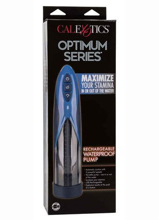 Optimum Series Rechargeable Waterproof Pump - Blue