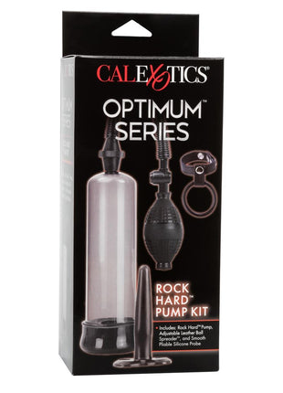 Optimum Series Rock Hard Pump Kit - Black/Clear