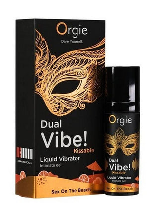Orgie Dual Vibe Kissable Liquid Vibrator Gel - Sex On The Beach