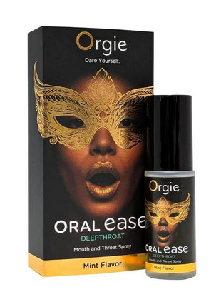 Orgie Oral Ease Deepthroat Spray - Mint 0.5floz